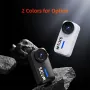 Cámara de acción SJCAM C110 4K 30FPS, cámara deportiva WiFi, lente gran angular de 125°, antivibración, para exteriores, viajes, camping, senderismo, ciclismo