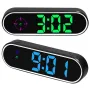 Velocímetro digital GPS com display LED colorido e função de bússola para carro, caminhão, SUV e RV