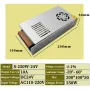 24V 50W 75W 120W 200W Switching Power Supply Source Transformer AC DC SMPS For LED Strip Light CCTV Motor