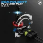 Kit de conversion de phares antibrouillard à LED pour voiture General Liang H1 / H4 / H7 / H11 / 9005 / 9006, 2 pièces, Plug-and-Play intégré, 6 000 K, blanc froid