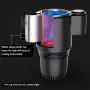 2 In 1 Car Cooling Heating Cup Smart Quick Hot Cold Cup Portable Car Cold Water Cup Holder Car Refrigerator Beverage Holder