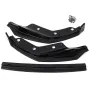 Golss Black Front Bumper Lip Spoiler M Sport 3PCS For BMW 3 Series G20 2019-2020