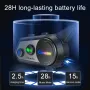 Coralme Q18 1000M Motorcycle Intercom Helmet bluetooth Headphones Music Sharing Headset