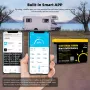 Gokwh 12V 200Ah Mini Bluetooth LiFePO4 Pil Dahili Bluetooth BMS 2560Wh LiFePO4(LFP) IP65 Koruması