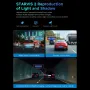 SJCAM M60 Dash Camera 3 Lens 4K Front Internal Rear Ultra Clear Night Shooting 360° Panoramic Shooting Car DVR Driving Recorder