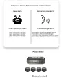 T11 Voice Alarm Tire Pressure Monitor Tire Pressure Monitoring System Universal Digital Tire Pressure Car Exterior And Interior Monitoring System Tire Pressure Gauge Tire Pressure Sensor TPMS