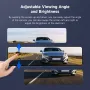 AZDOME AR12 11.26 inç Ekran Dikiz Aynası Dash Cam Park Yardımı Dokunmatik Ekran DVR Ön Arka Çift Lens WiFi GPS Kaydı Sürüş Geçmişi Takibi Sürüş Kaydedici