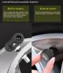 T11 Voice Alarm Tire Pressure Monitor Tire Pressure Monitoring System Universal Digital Tire Pressure Car Exterior And Interior Monitoring System Tire Pressure Gauge Tire Pressure Sensor TPMS