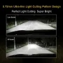 Pair H4 80W Car Front LED Headlight Bulbs Hi-Low Beam for Lighting Modification 6000K IP67 Waterproof 16000LM