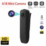 A18 Mini HD Camera 1080P Pen Pocket Body Cop Cam Micro Video Recorder Night Vision Motion Detection Small Security Camcorder
