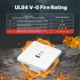 مقبس حائطي للشحن السريع من MOES 30 وات/65 وات GaN بمنفذ USB-A+2USB-C PD3.0 QC3.0، مقبس شاحن كهربائي مع حماية من الحمل الزائد، مقبس لوحة من النوع 86