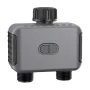 SGW08MZ Tuya Zigbe 2 Zones Smart Irrigation Timer Digital Programming Watering Schedules Sprinkler Drip Irrigation System Voice Control with Alexa Google Assistant