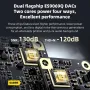 FiiO KA17 Decoder audio Hi-Res HIFI DAC USB portatile Amplificatore per cuffie da tavolo Doppio ES9069Q 3,5 mm 4,4 mm per Android iOS