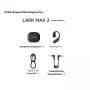 MOMA LARK MAX2 Wireless Lavalier Microphone AI Noise Cancelling 72dB SNR 48kHz 32bit 340m Range 36H Battery 25ms Low Latency Real-Time Monitoring Lightweight Live Streaming Interview Mic