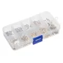 AOQDQDQD® 260Pcs M2 PCB Threaded Brass Male Female Standoff Spacer Board Hex Screws Nut Assortment Box Kit Set with Plastic Box Hollow