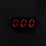 5pcs 0.28 Inch Three-wire 0-100V Digital Red Display DC Voltmeter Adjustable Voltage Meter
