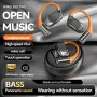 M113 Smart Translation Earbuds Wireless bluetooth 5.4 Earphone HiFi Stereo Bass Panoramic Sound 60H Playback Digital Display Open-ear Sports Headphones