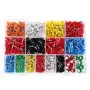Aemedy® 2120pcs Insulated Cord Pin End Terminals Tin-Plated Copper Crimp Connector Ferrules Kit Set For 22-5AWG