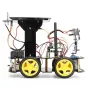 TSCINBUNY Solar ESP32-32 Camera Programming Education Robot Car IoT Ultrasonic Intelligent Programming Robot