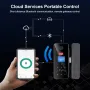 B13 Tuya Smart Fingerprint Door Lock Biometric Double Hook Bluetooth Wifi IC Card App Control 100 Fingerprint Capacity LED Display Remote Access