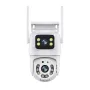 Y21 2MP+2MP Wireless Dual Lens Security Camera 360° Panoramic AI Tracking Color Night Vision Two-Way Audio Waterproof Motion Detection Real-Time Alerts Outdoor Surveillance Cameras