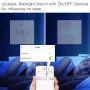 MoesHouse WiFi RF Smart Light Dimmer Switch 2/3Way Muilti-Control Smart Life/Tuya APP Control Works with Alexa Google Voice Assistants