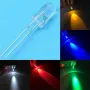 1000PCS 5 Colors 5mm LED Lamp Bead Bubble LED F5 Red Green Yellow Blue White Straight Into The Whole Pack F5 LED