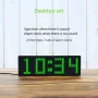 Color LED Music Spectrum Electronic Clock RGB LEDs USB Voice Control Rhythm Light 1624RGB Pickup Atmosphere Level Indicator