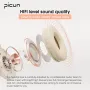 Picun B-01S Wireless Headset bluetooth 5.3 Headphone 40mm Dynamic Speaker HiFi Sound SBC AAC Audio Noise Reduction Support TF Card Foldable Outdoor Sports Headphone