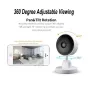 Baby monitor 1080P Tuya Smart WiFi, telecamera di videosorveglianza con visione notturna, audio bidirezionale, protezione di sicurezza per bambini