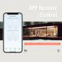 MoesHouse Tuya Smart WiFi Wall-mounted Switch Timing Function Remote APP Control Voice Control with Alexa Google Home 1/2/3/4 Gang Light Switch US Standard