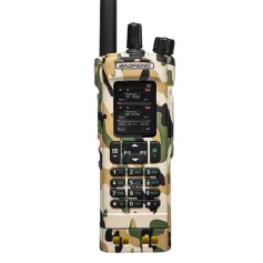 Baofeng DM-32UV 8W Power Camuflagem Walkie Talkie DMR Digital Analógico Rádio Bidirecional GPS APRS 4000 Canais de Comunicação de Modo Duplo