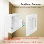 Tuya Smart Wifi Curtain Switch Module 3A Support 1/2 Gang Electric Motor for Roller Blinds Shutters APP Remote Control Compatible with Amazon Alexa & Google Home