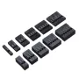 620pcs Dupont Connector 2.54mm Dupont Cable Jumper Wire Pin Header Housing Kit Male Crimp Pins+Female Pin Terminal Connector