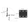 6DOF Robot Mechanical Arm Clamp Claw Kit Industrial Manipulator Metal Gear 180 Degree Rotation Aluminum Frame Educational Robotics Teaching