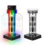 JYS JYS-NS2279 Switch2 Joy-Con 4 in 1 Charging Dock RGB Gaming Lights Vertical Organizer Fast Charging Docking Station Switch Accessories