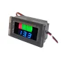 Waterproof Digital Battery Capacity Meter Tester 12V-60V Lithium Battery Capacity Indicator Car Voltage Meter Voltmeter