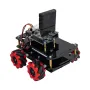 4WD Smart Car Chassis Mecanum Wheel Tracking DIY Kit Omnidirectional Wheel Four-wheel Drive Robot Remote Control Car