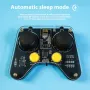 HU-M40 24GHz Wireless Remote Controller Dual Joystick 250kbps NRF24L01P Communication Module Low Power Consumption Open Protocol