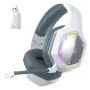EKSA E1000WT Gaming Headset 7.1 Surround Wireless bluetooth Headphone 50mm Powerful Driver ENC Call Noise Cancelling 36H Battery Life Low Game Latency Support 3.5mm Wired Headphones