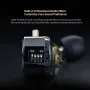 KZ Vader Pro Earbuds 3.5mm Wired Earphone 6 Dynamic Units Ultra-low and Ultra-high Frequency Dynamic Deep Bass In Ear Monitor Headphone