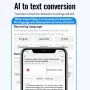 Ручка-диктофон A6 AI Voice Recorder AI Noise Cancellation Транскрипция в реальном времени Перевод на 60 языков Запись 13 часов Большая память Магнитный дизайн Портативный Type-C Синхронизация с приложением для преобразования голоса в текст