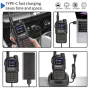 Baofeng BF-18L Tri-Band High Power Walkie Talkie Long Range Type-C Charging UHF VHF Wireless Frequency Ham Two Way Radio