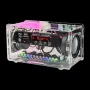 FM Radio DIY Electronics Kit Bluetooth 5.0 Speaker with Voice-activated Level Indicator DIY Electronic Kit DC5V Bluetooth Speak