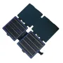 30W ETFE Solar Folding Charger Panel USB-C/DC Output Fast Charging 20.5% High Conversion Efficiency Portable IPX6 Waterproof Power Charger Board for Camping Hiking Outdoor Emergency