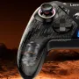 Lenovo S05 RGB Wireless Gaming Controller 1000Hz Wired+200Hz Wireless Return Rate Dual Hall Effect Joysticks+Triggers Gamepad with Dual Vibration Motors Support Six-axis Turbo Function