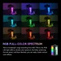 TTArtisan Mini Magnetic LED Light RGB Fill Light CRI 95+ Vlog Photography Live Streaming Cold Shoe Mount 3000K/4500K/6000K 300mAh Battery Type-C Charging