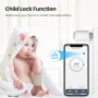 TRV06 Tuya Smart Zigbee3.0 Thermostat Radiator Valve Actuator Smart TRV Programmable Temperature Controller Voice Control with Alexa Google Home