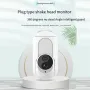 K7 Tuya Wall Plug-In Camera Wifi 360° 1080P Mini Surveillance Home Security Protection Night Vision LED Lamp Light IP Cameras EU Plug