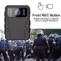 4K HD Small Camera Police Recorder with HD IPS Screen Wearable Portable Body Camera High Definition for Law Enforcement Security